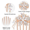 6-Pieces: Rhinestone Encrusted Hairpin Barrette Accessory by DailySale