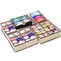 6-Pieces Set: Foldable Underwear Organizer Divider Container by DailySale