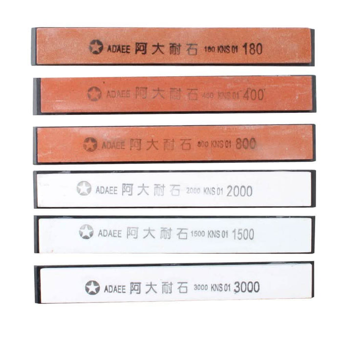 6-Pieces: Sharpening Stones Set Kitchen Knife Sharpener by DailySale