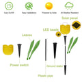 6-Pieces: Solar Garden Tulip Flower Lights by DailySale