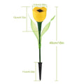 6-Pieces: Solar Garden Tulip Flower Lights by DailySale