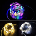6-Pieces: Solar Powered Mason Jar Lid Lights 20 LEDs by DailySale
