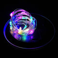 6-Pieces: Solar Powered Mason Jar Lid Lights 20 LEDs by DailySale