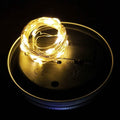 6-Pieces: Solar Powered Mason Jar Lid Lights 20 LEDs by DailySale