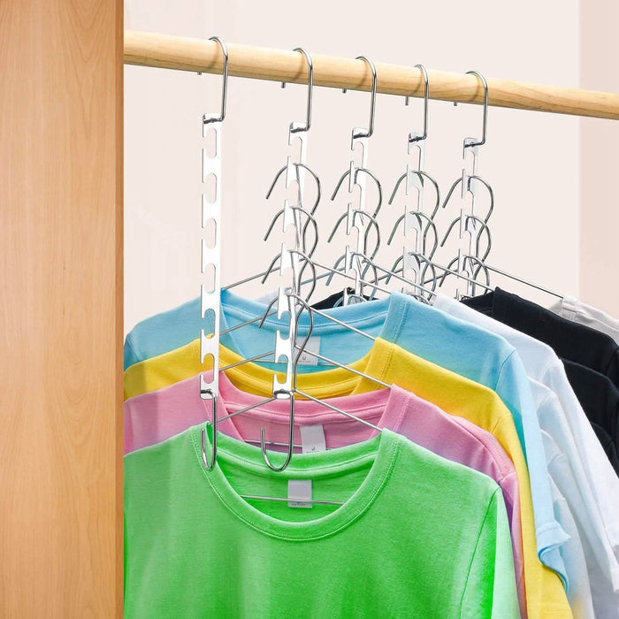 6-Pieces: Space Saving Clothes Hanger by DailySale