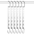 6-Pieces: Space Saving Clothes Hanger by DailySale