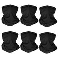 6-Pieces: Summer Neck Gaiter UV Sunscreen Protection Face Mask by DailySale