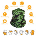 6-Pieces: Summer Neck Gaiter UV Sunscreen Protection Face Mask Scarf by DailySale