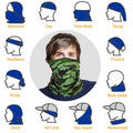 6-Pieces: Summer Neck Gaiter UV Sunscreen Protection Face Mask Scarf by DailySale