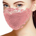 6-Pieces: Women's Printed Multicolor Lace Mask by DailySale
