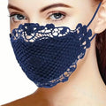 6-Pieces: Women's Printed Multicolor Lace Mask by DailySale