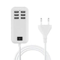 6-Ports USB-Powered Devices Wall Charger Power Adapter by DailySale