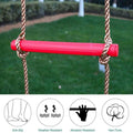 6 Rungs Swing Climbing Rope Ladder Hang for Children Playground Exercise by DailySale