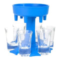 6 Shot Glass Dispenser and Holder by DailySale