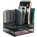 6 Trays 2 Tier Mesh Desk File Sorter Organizer Office Document Holder with Drawer by DailySale