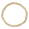 14K Yellow Gold Round-Cut Diamond Bracelet (4.00 cttw, H-I Color, I1-I2 Clarity) by Bids.com