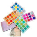 60 Colors Eyeshadow Palette 4-in-1 Color Board Makeup Palette Set by DailySale
