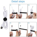 60-Pack: 6 Inches Reusable Cable Ties by DailySale