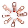 60-Piece: Battery Bare Copper Ring Lug Terminals by DailySale