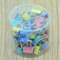 60-Pieces: 15mm Colorful Metal Paper File Ticket Binder Clips by DailySale