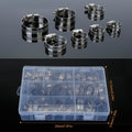 60-Pieces: Hose Clamp Stainless Steel Adjustable Worm Gear by DailySale