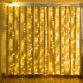 600 LED 9.8 x 19.6 FT. LED Curtain Lights with 8 Light Modes and Memory Function by DailySale