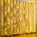 600 LED 9.8 x 19.6 FT. LED Curtain Lights with 8 Light Modes and Memory Function by DailySale