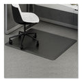 deflecto Ergonomic Sit Stand Mat, 53 x 45, Black