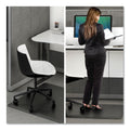 deflecto Ergonomic Sit Stand Mat, 53 x 45, Black