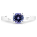 0.95 Carat Genuine Tanzanite .925 Sterling Silver Ring by Bids.com