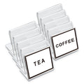 Universal Mini Table-Top Sign, 1.5 x 2, Clear