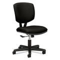 HON Volt Series Task Chair, Supports Up to 250 lb, 18" to 22.25" Seat Height, Black