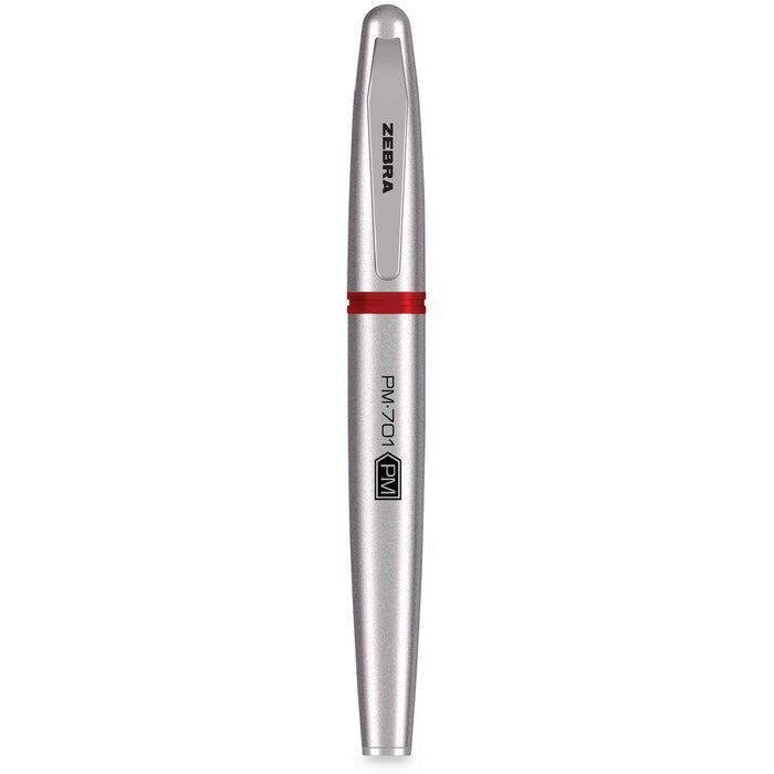 Zebra PM-701 Permanent Marker, Medium Bullet Tip, Red