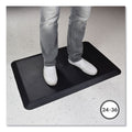 deflecto Anti-Fatigue Mat, 36 x 24, Black