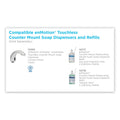 Georgia Pacific GP enMotion Counter Mount Foam Soap Refill, Tranquil Aloe, 1,800 mL, 2/Carton