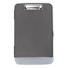 Universal Storage Clipboard with Pen Compartment, 0.5" Clip Capacity, Holds 8.5 x 11 Sheets, Black