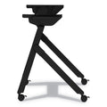 Alera Flip and Nest Table Base, 32.25w x 23.63d x 28.5h, Black
