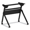 Alera Flip and Nest Table Base, 32.25w x 23.63d x 28.5h, Black