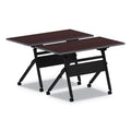 Alera Flip and Nest Table Base, 32.25w x 23.63d x 28.5h, Black
