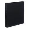 Universal Slant D-Ring View Binder, 3 Rings, 1" Capacity, 11 x 8.5, Black