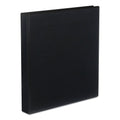 Universal Slant D-Ring View Binder, 3 Rings, 1" Capacity, 11 x 8.5, Black