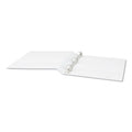 Universal Slant D-Ring View Binder, 3 Rings, 1" Capacity, 11 x 8.5, White