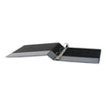 Universal Deluxe Round Ring View Binder, 3 Rings, 1.5" Capacity, 11 x 8.5, Black