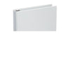 Universal Deluxe Round Ring View Binder, 3 Rings, 1.5" Capacity, 11 x 8.5, White