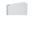 Universal Deluxe Round Ring View Binder, 3 Rings, 1.5" Capacity, 11 x 8.5, White