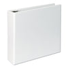 Universal Slant D-Ring View Binder, 3 Rings, 3" Capacity, 11 x 8.5, White