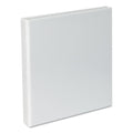 Universal Slant D-Ring View Binder, 3 Rings, 1" Capacity, 11 x 8.5, White