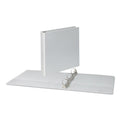 Universal Slant D-Ring View Binder, 3 Rings, 1.5" Capacity, 11 x 8.5, White, 4/Pack