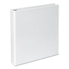 Universal Slant D-Ring View Binder, 3 Rings, 1.5" Capacity, 11 x 8.5, White