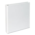 Universal Slant D-Ring View Binder, 3 Rings, 1.5" Capacity, 11 x 8.5, White